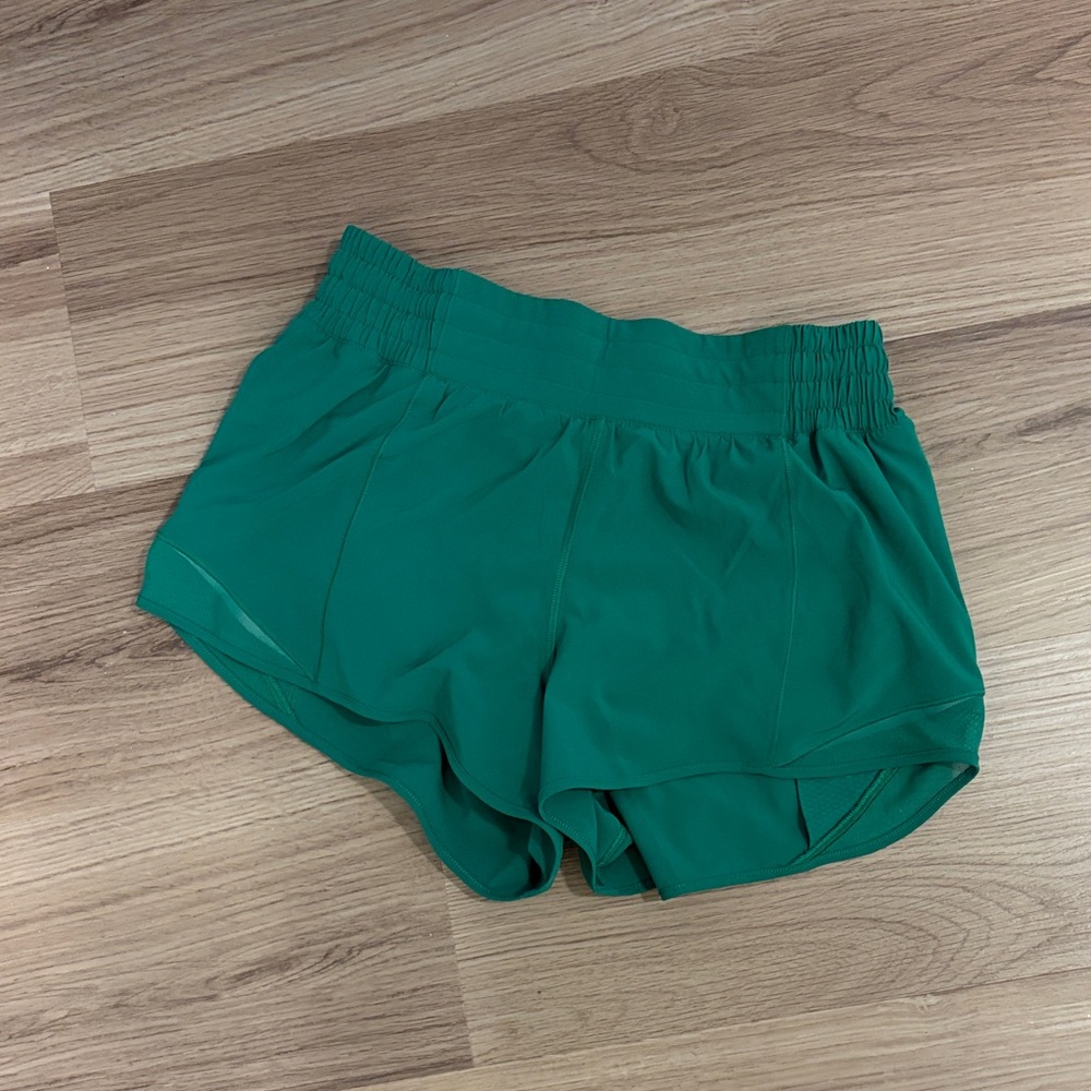 lululemon athletica green Women's Athletic Shorts